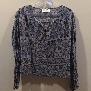 Long sleeve Crop Top